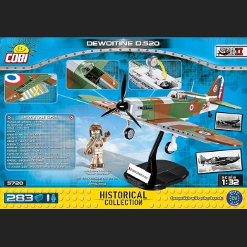 Dewoitine D.520 283 Kl.HC WWII